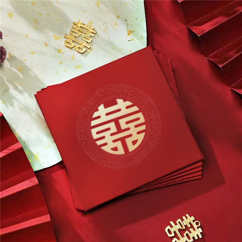 Wedding Envelopes - 60 buah/Set amplop merah pernikahan HongBao