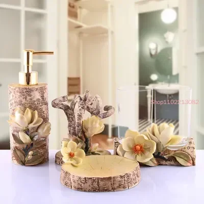 Wedding Bathroom Supply Kit - Aksesori Kamar Mandi Set Lima Potong