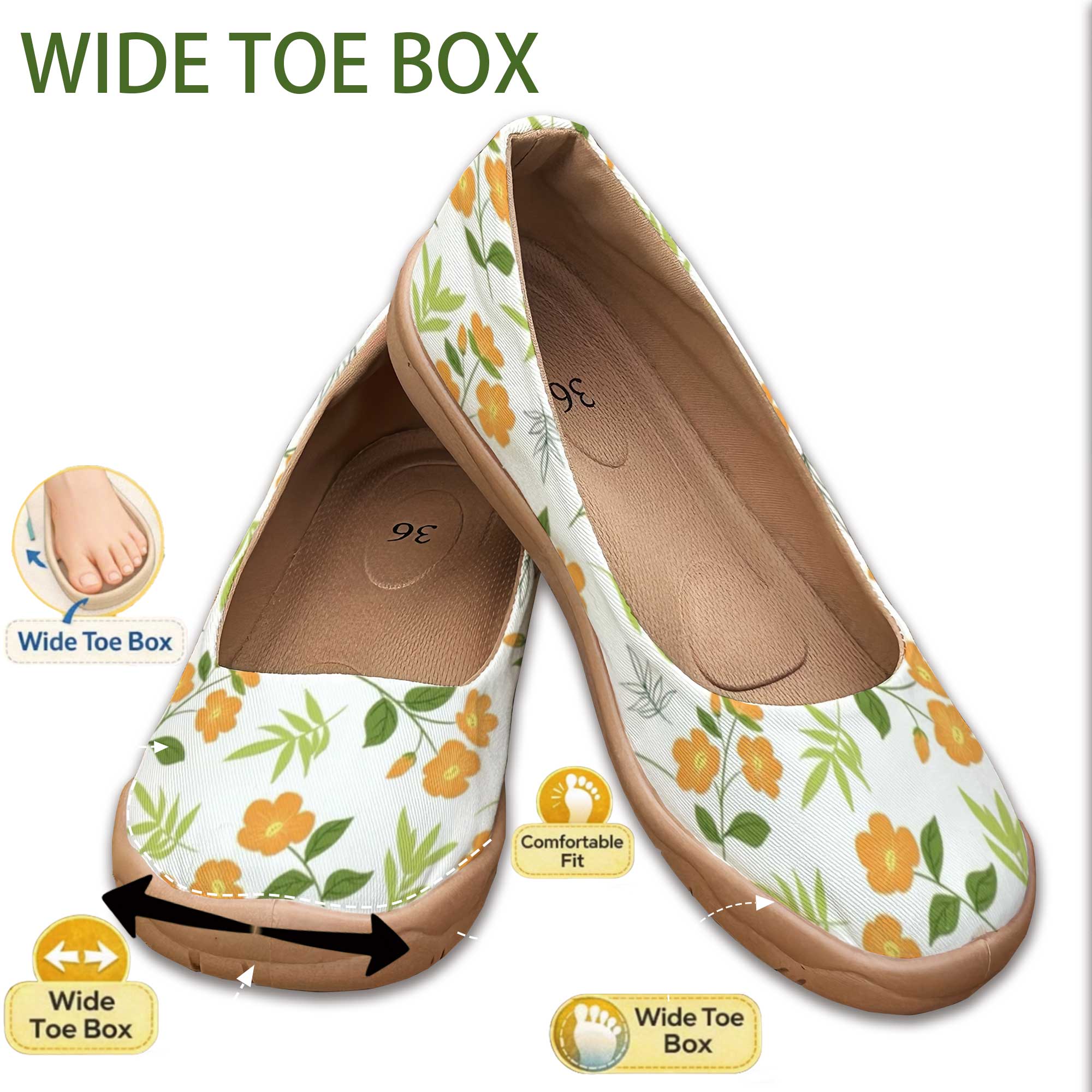 Good Floral & Wedding Decor Supply - Kabar Baik untuk Kaki Lebar! Sepatu
