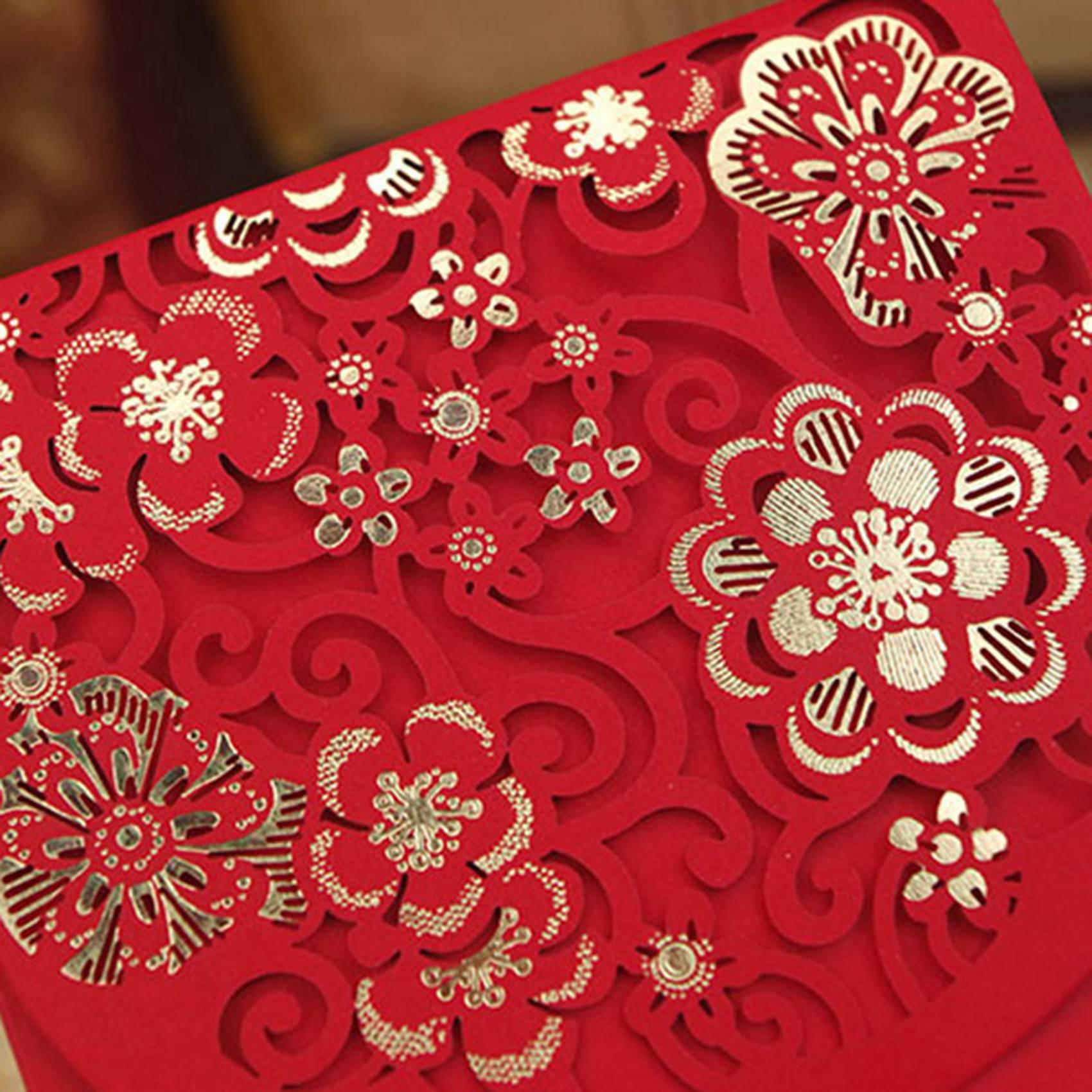 Wedding Envelopes - 20 Buah Amplop Merah Cina Amplop