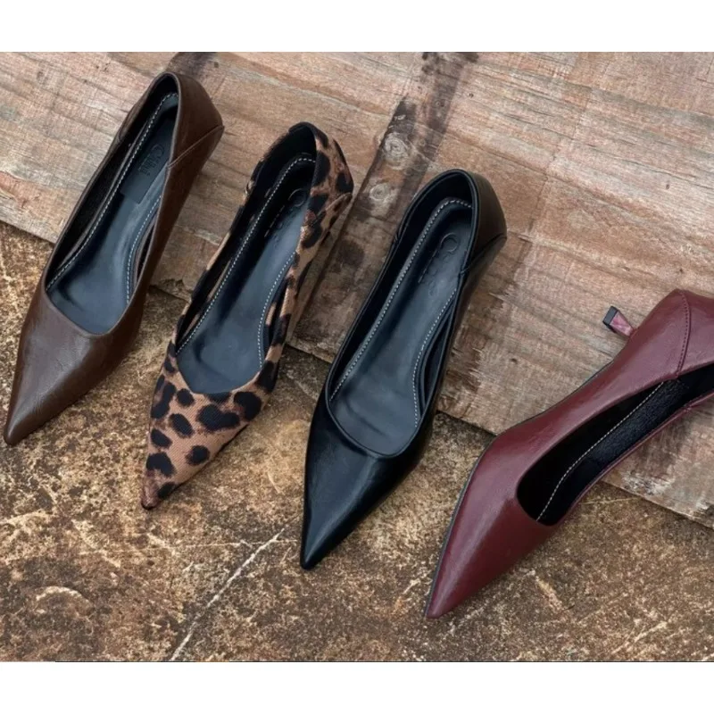 Wedding Shop - 2024 wanita seksi High Heels Burgundy