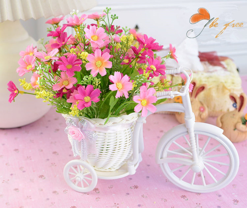 Wedding Hampers - Keranjang bunga dekoratif sepeda, keranjang dekorasi