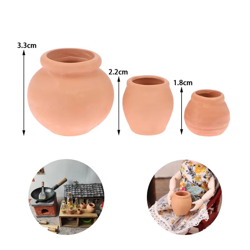 Flower Girl Basket - 1:12 Rumah Boneka Miniatur Dekorasi Vas