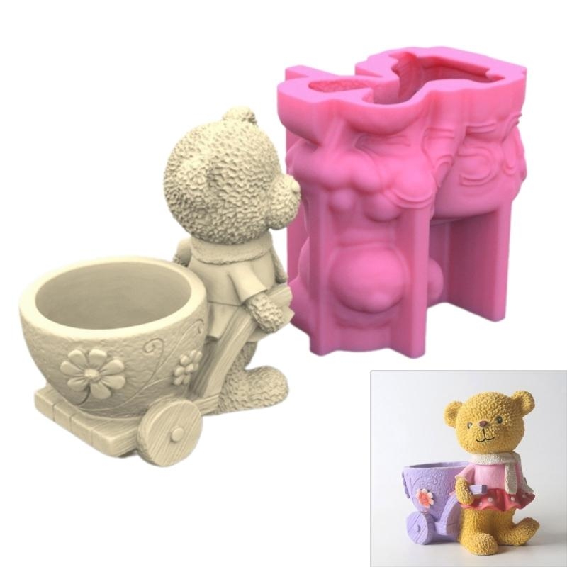 Flower Girl Basket - Cetakan Pot Bunga DIY 3D Cetakan