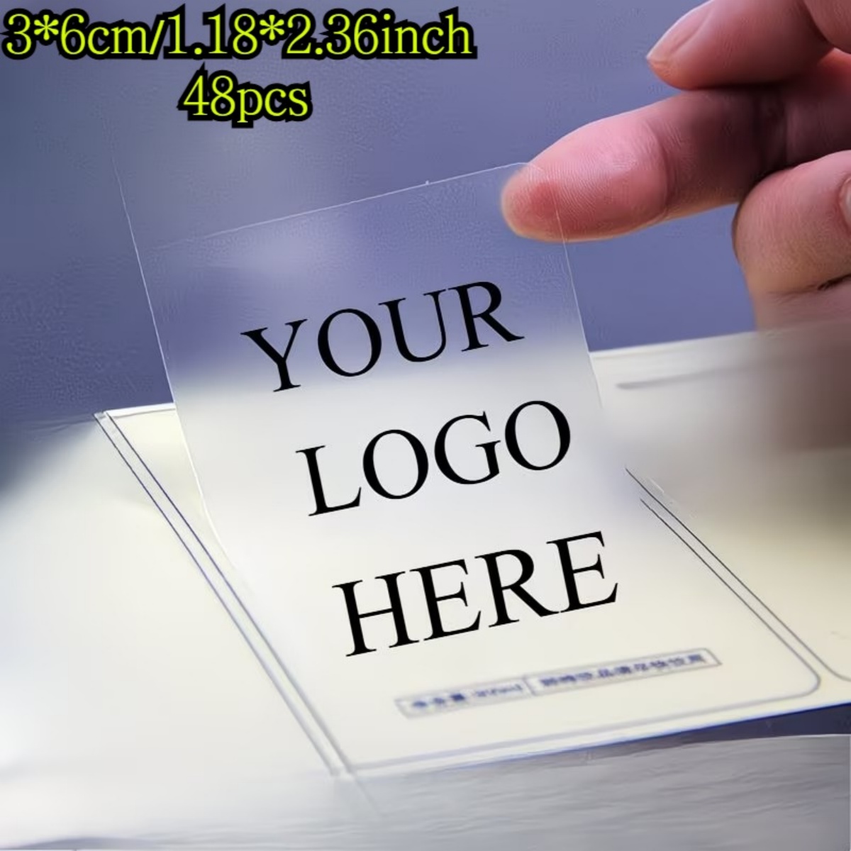 1 Stiker Teks Persegi Panjang  - Wedding Packaging ulasan dan harga