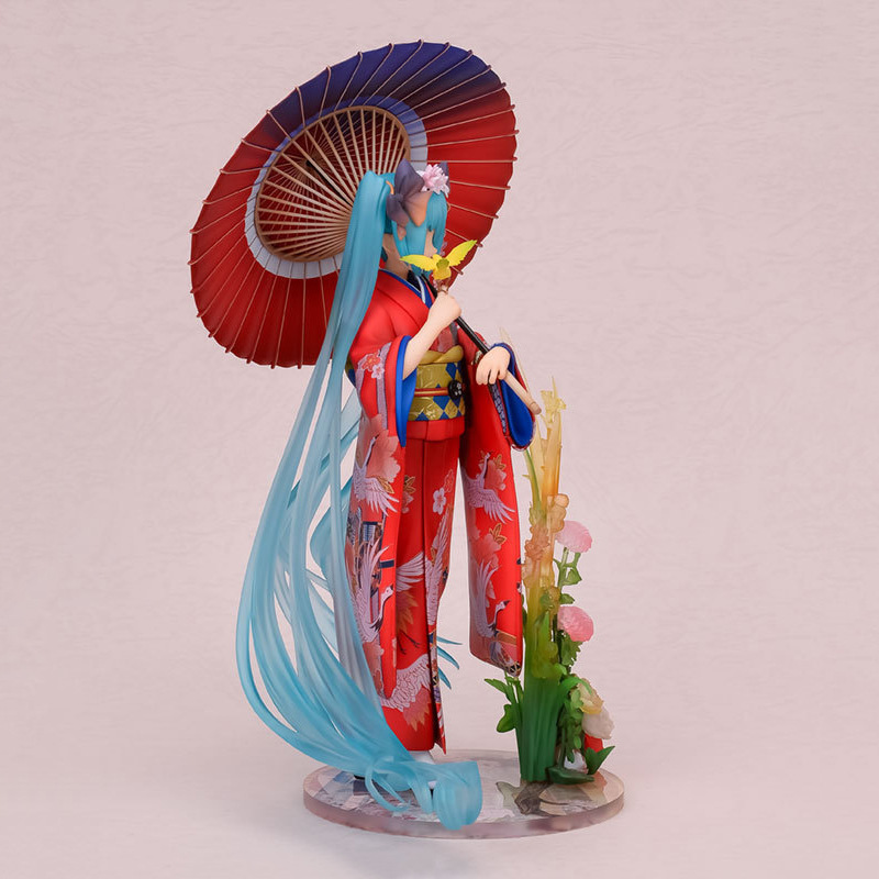 Figur Kimono Bunga Hatsune Mik - Good Floral & Wedding Decor Supply ulasan dan harga