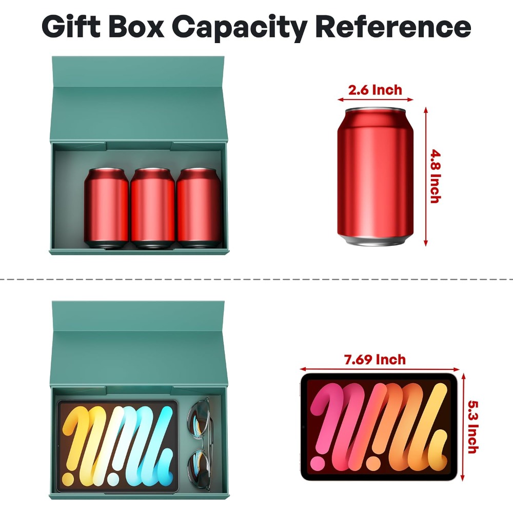 Kotak Hadiah Hijau dengan Penu - Wedding Packaging ulasan dan harga
