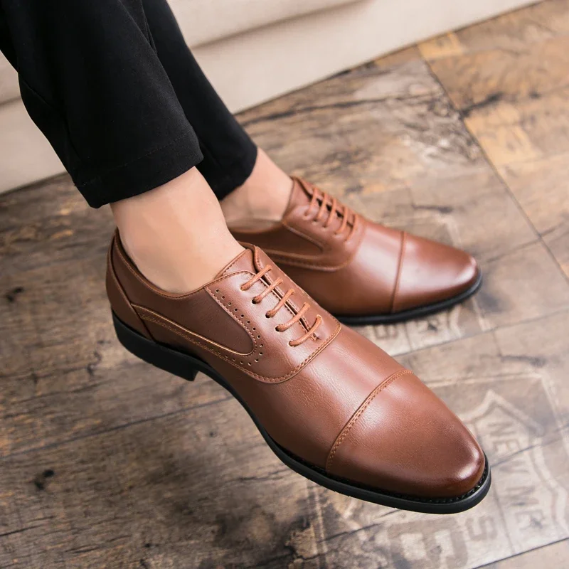 Sepatu Derby Santai Pria, Sepa - Wedding Job ulasan dan harga