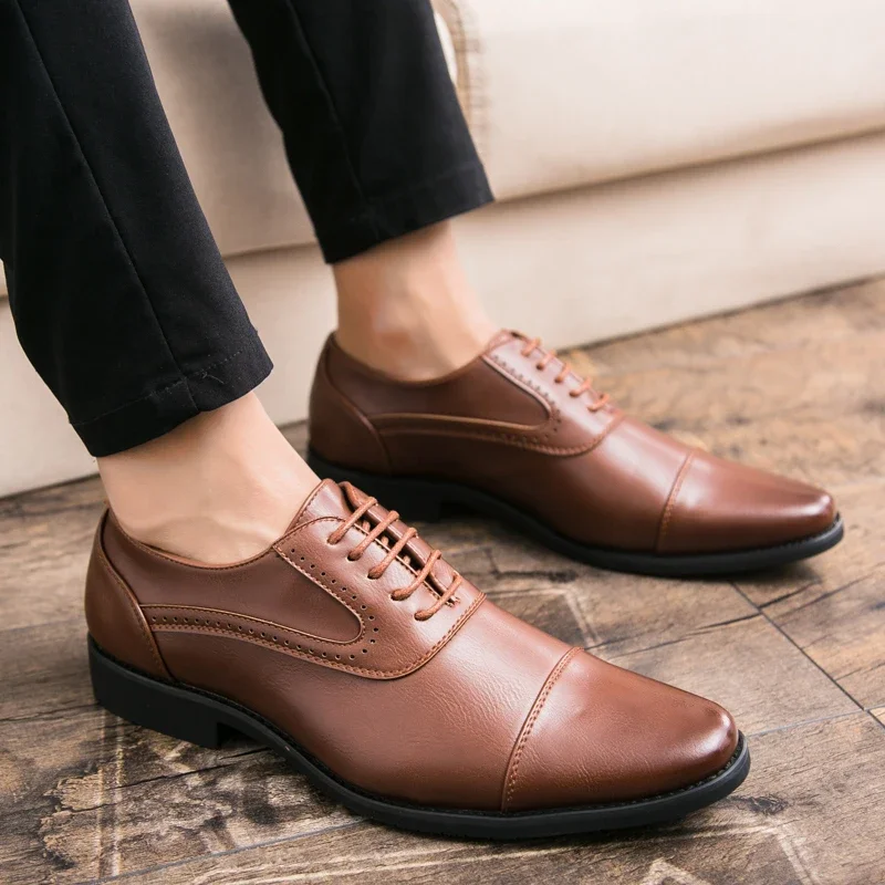Sepatu Derby Santai Pria, Sepa - Wedding Job ulasan dan harga