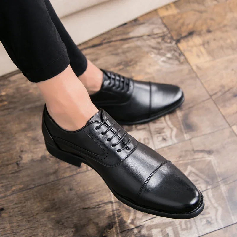 Sepatu Derby Santai Pria, Sepa - Wedding Job ulasan dan harga