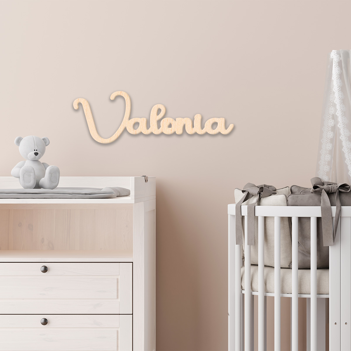 Papan nama kayu solid minimali - Wedding Shop ulasan dan harga