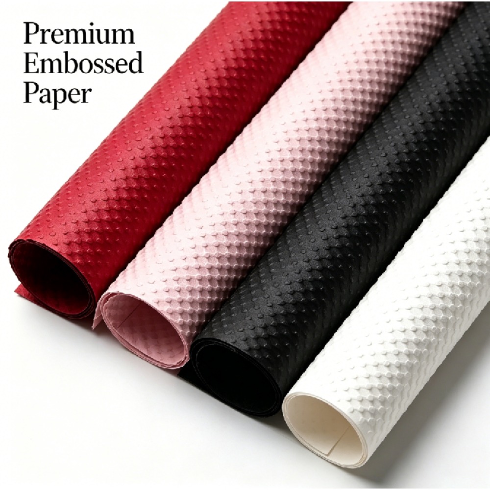 Kertas Pembungkus Bunga 3D Dot - Good Floral & Wedding Decor Supply ulasan dan harga