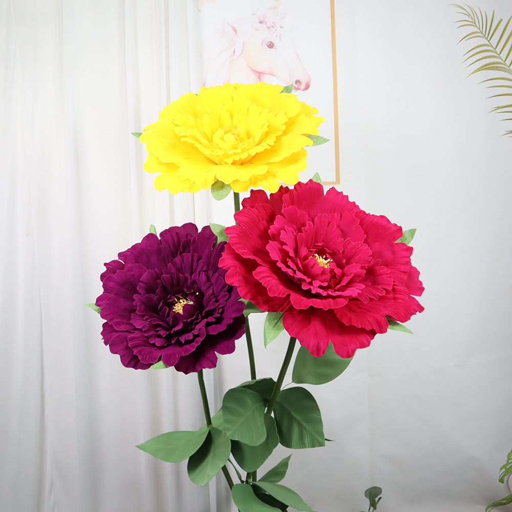 Ornamen Peony Beludru Warna So - Wedding Hampers ulasan dan harga