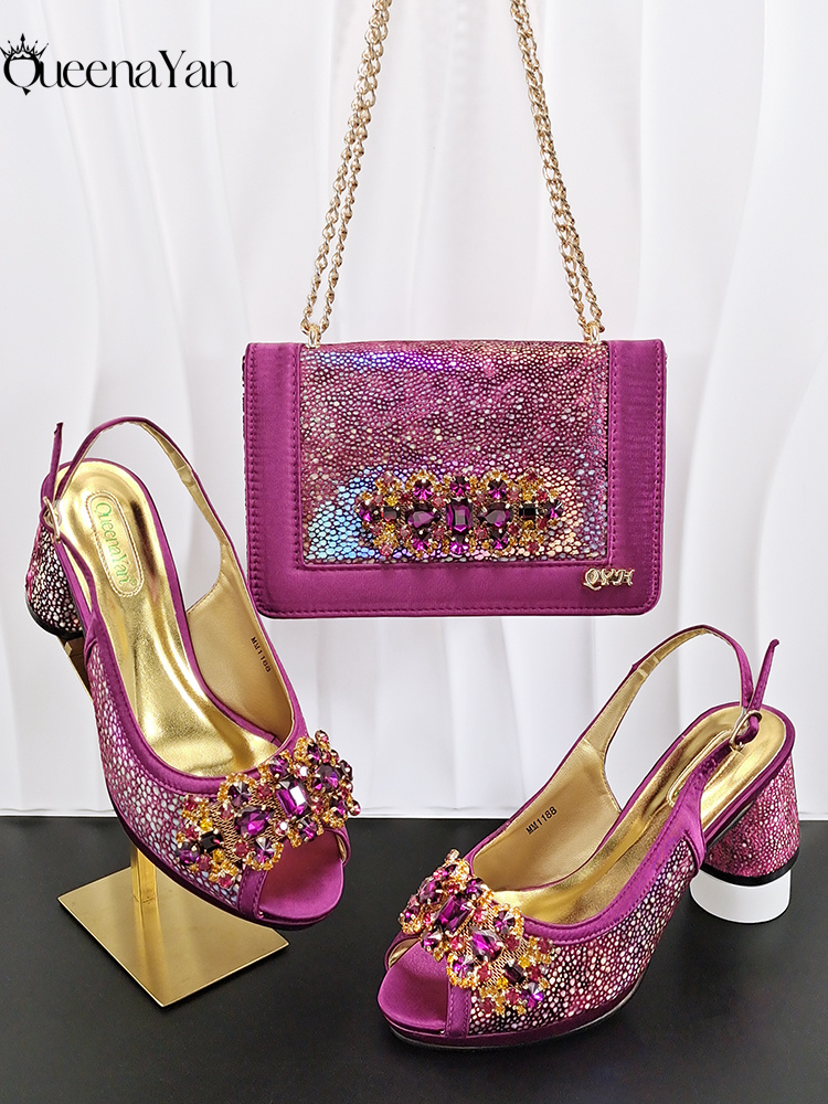Set Sepatu & Tas Pesta Queean  - Wedding Packaging ulasan dan harga