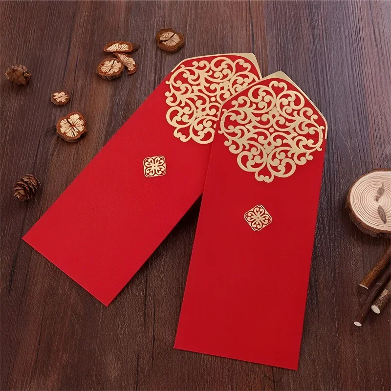 10 Buah Amplop Merah Cina Penc - Wedding Envelopes ulasan dan harga