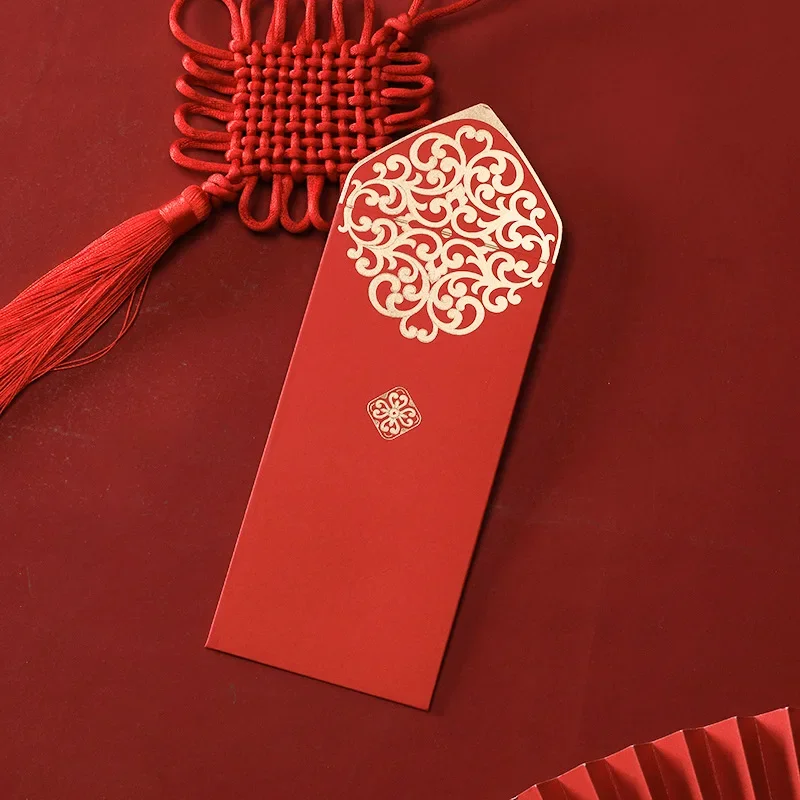 10 Buah Amplop Merah Cina Penc - Wedding Envelopes ulasan dan harga