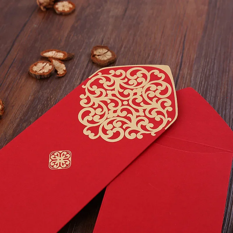 10 Buah Amplop Merah Cina Penc - Wedding Envelopes ulasan dan harga