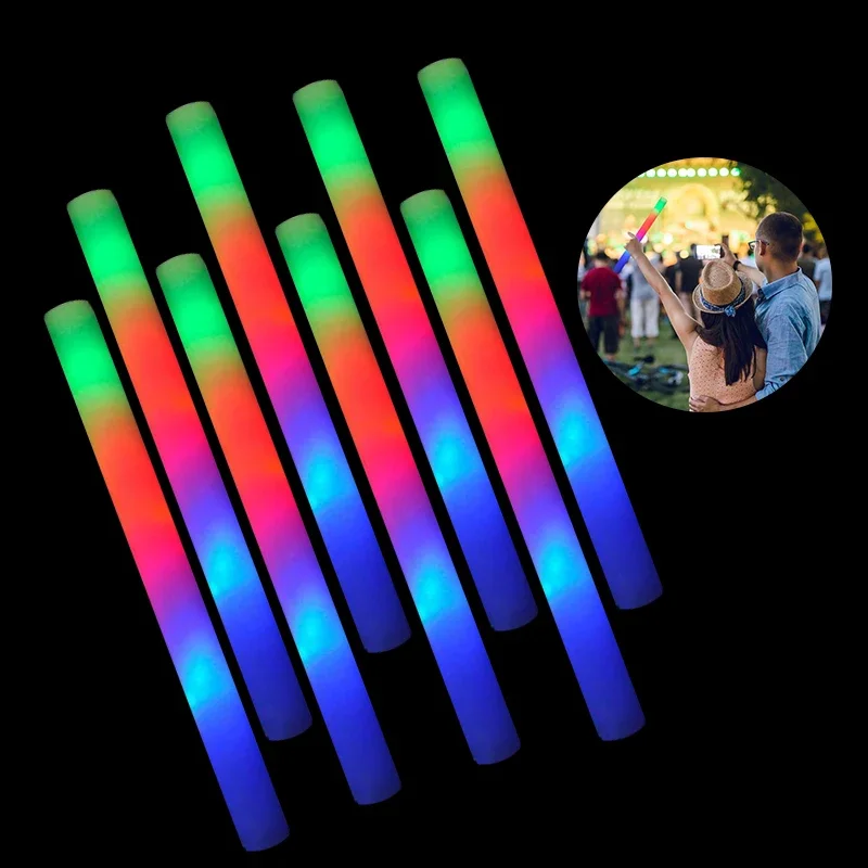 10 Buah Tongkat Cahaya LED War - Wedding Supply Bulk ulasan dan harga