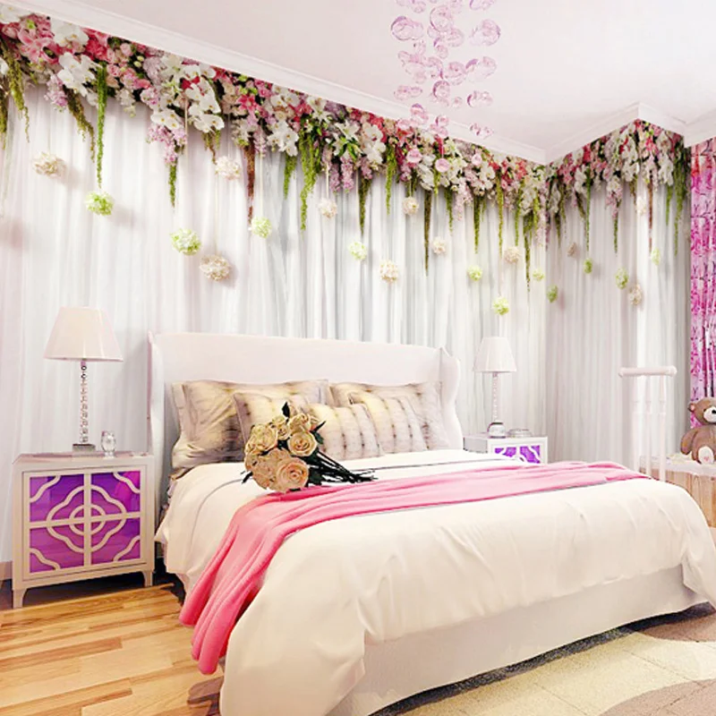 Kustom Dinding Kain Fashion Bu - Wedding Backdrop Curtain ulasan dan harga