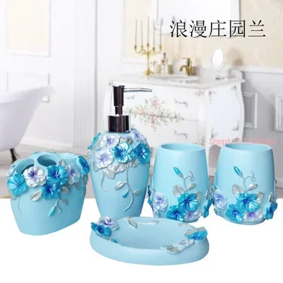 5pcs/set Perlengkapan Kamar Ma - Wedding Bathroom Supply Kit ulasan dan harga