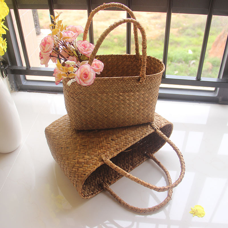 Seageed Keranjang Anyaman Kera - Flower Girl Basket ulasan dan harga