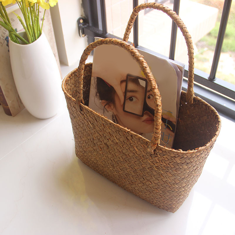 Seageed Keranjang Anyaman Kera - Flower Girl Basket ulasan dan harga