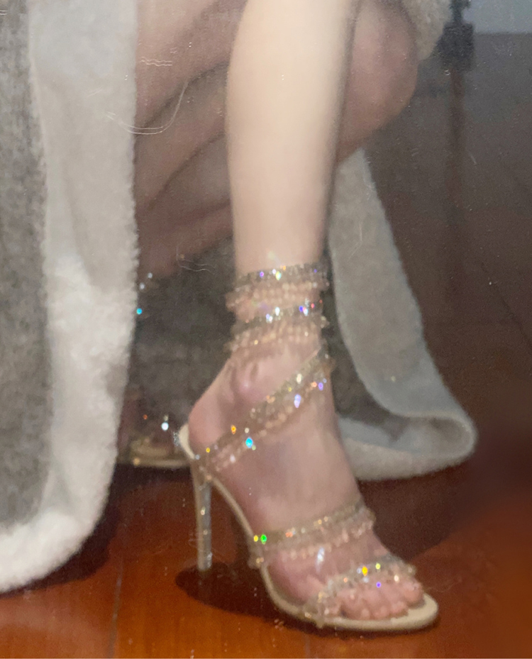 Sandal Hak Tinggi Tetesan Kris - Wedding Fx ulasan dan harga