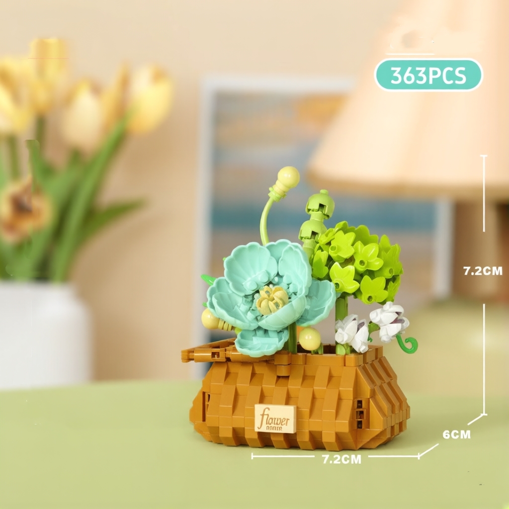 Set Keranjang Bunga Blok Bangu - Wedding Hampers ulasan dan harga
