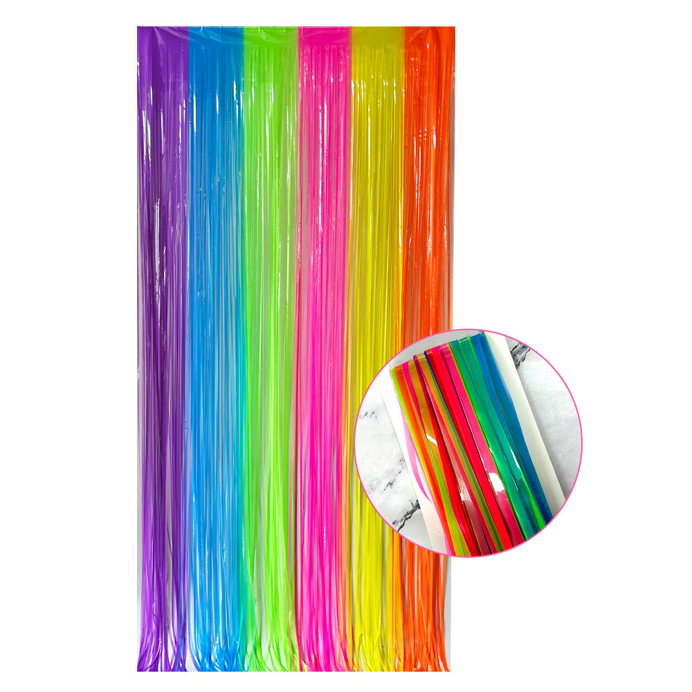 Tirai Pinggiran Menyala Dalam  - Wedding Backdrop Curtain ulasan dan harga