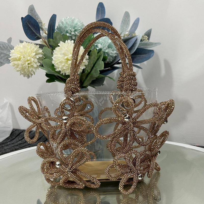 Kelas atas bangsawan berlian m - Flower Girl Basket ulasan dan harga