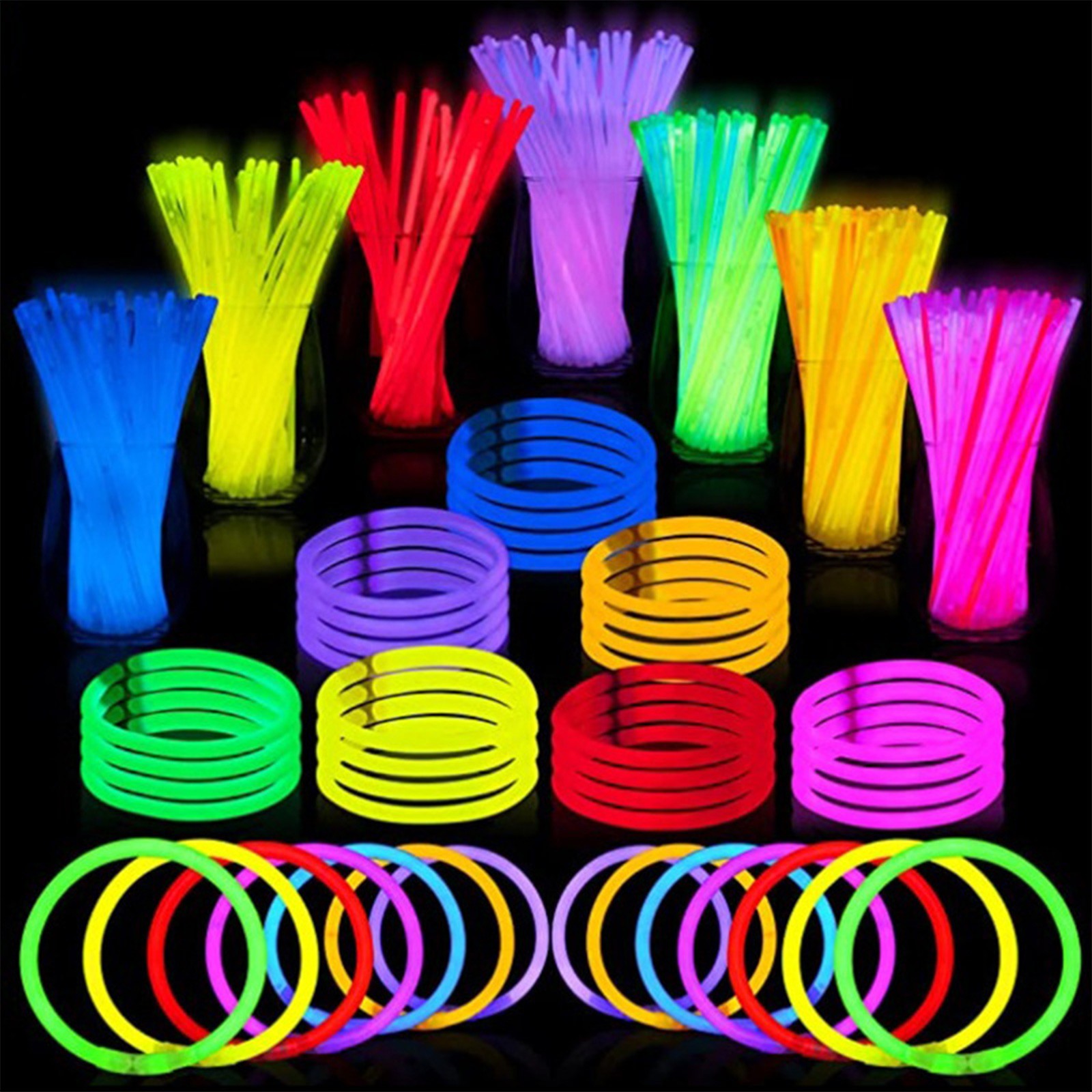 ‌ 100 Pak 20Cm Tongkat Cahaya  - Wedding Supply Bulk ulasan dan harga