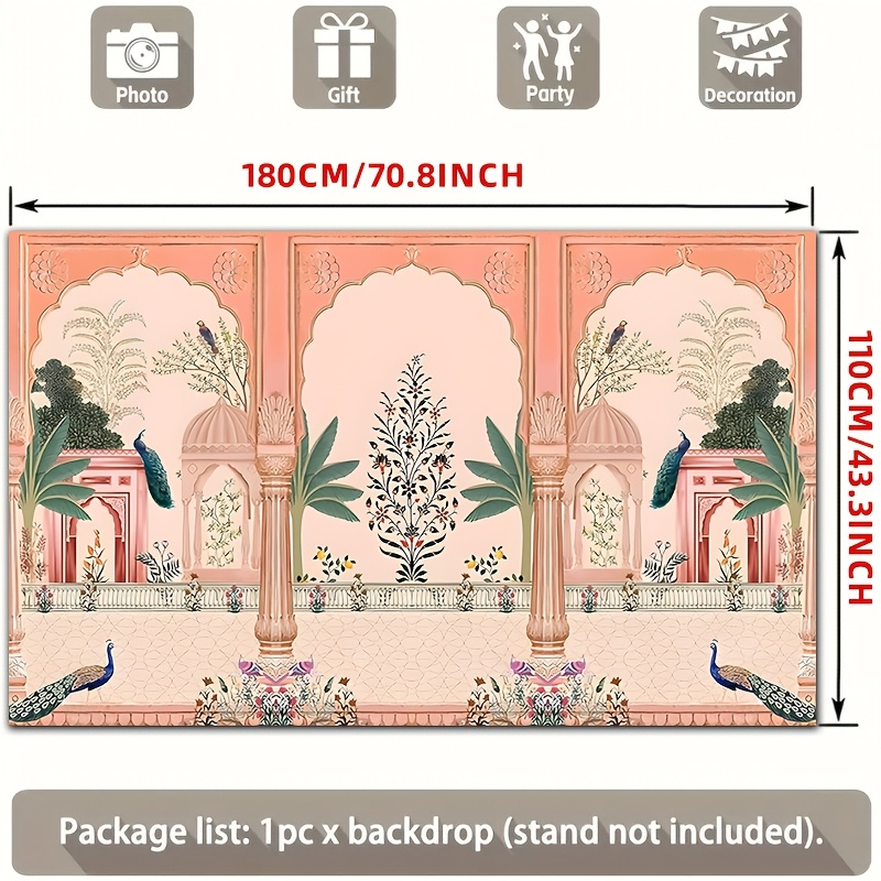 Latar Belakang Foto Booth Moti - Wedding Backdrop Curtain ulasan dan harga