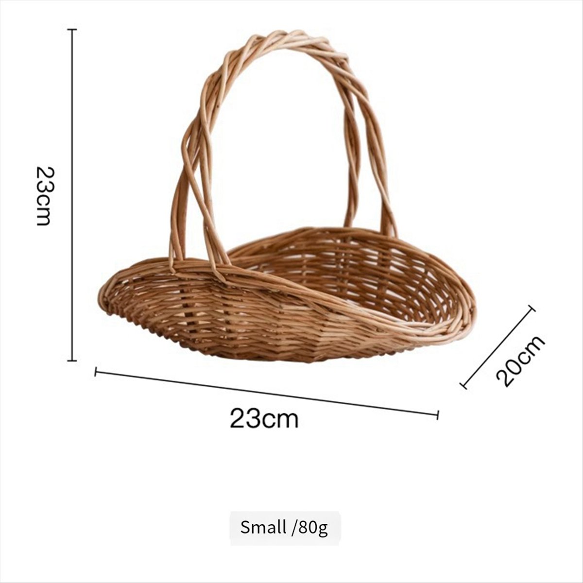 Keranjang Piknik ABST Keranjan - Flower Girl Basket ulasan dan harga