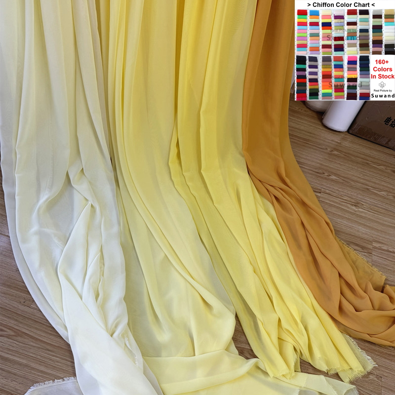 Kain sifon oranye kuning dekor - Wedding Backdrop Curtain ulasan dan harga