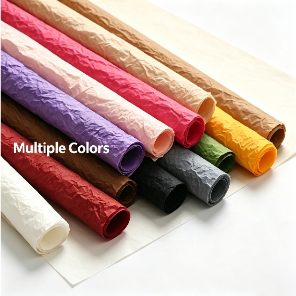 Kertas Kado Bunga Kerut Xuenai - Good Floral & Wedding Decor Supply ulasan dan harga