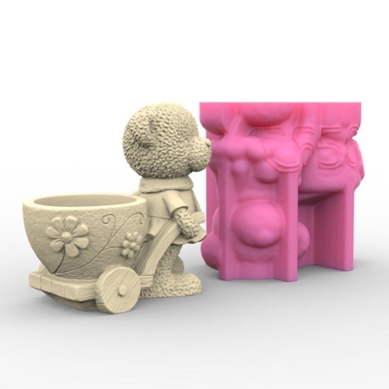Cetakan Pot Bunga DIY 3D Cetak - Flower Girl Basket ulasan dan harga