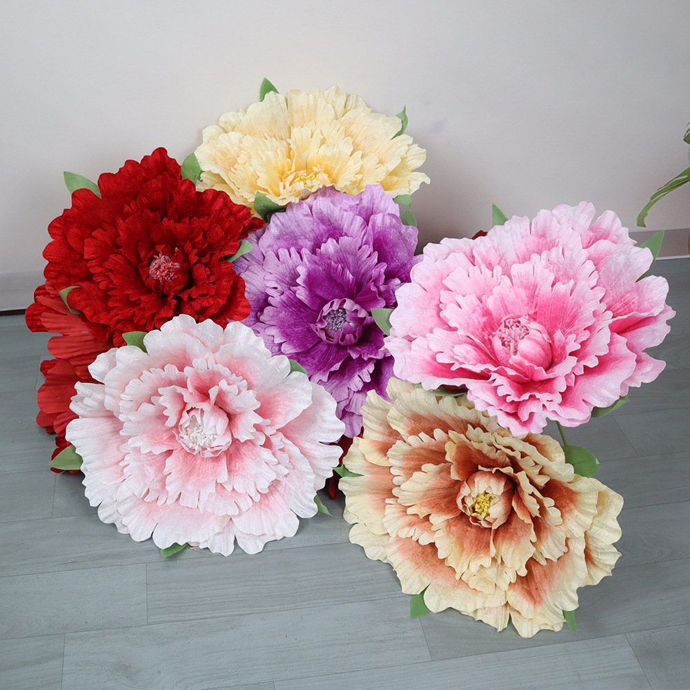 Bunga Peony Beludru Raksasa 30 - Wedding Supply Bulk ulasan dan harga