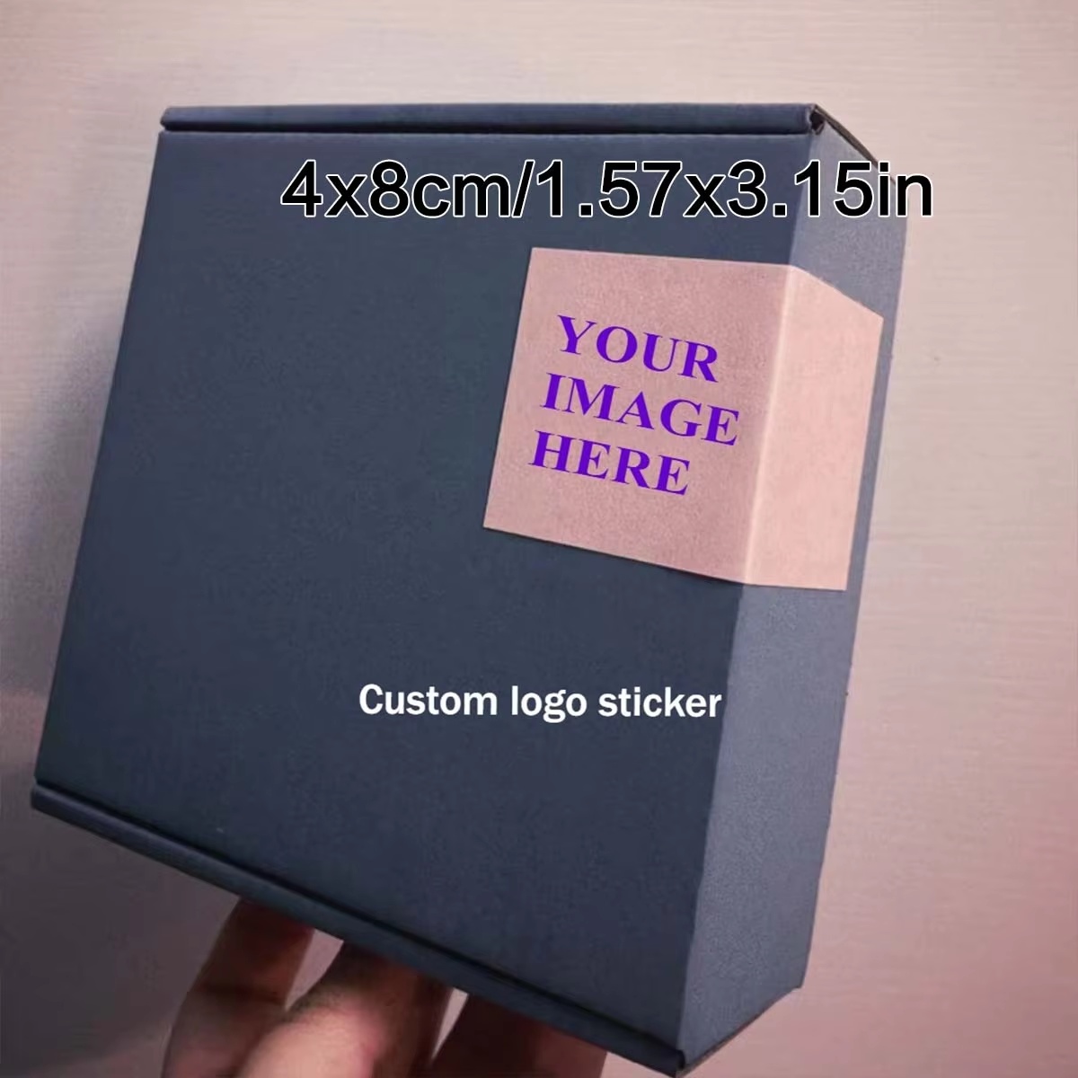 Stiker Persegi Panjang Kustom  - Wedding Shop ulasan dan harga