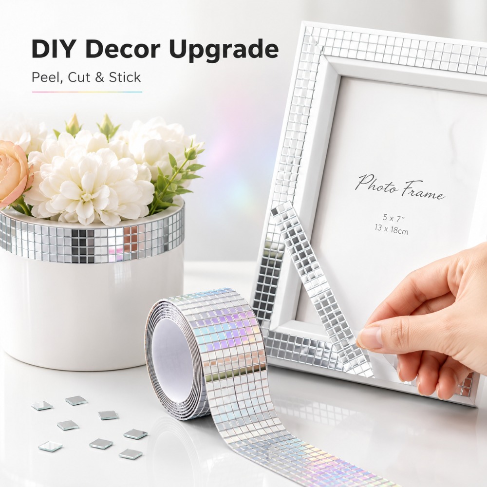 Ubin Mosaik Cermin Persegi Min - Wedding Bathroom Supply Kit ulasan dan harga