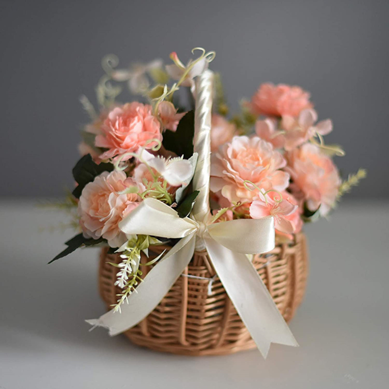 Rak penyimpanan buatan tangan, - Flower Girl Basket ulasan dan harga