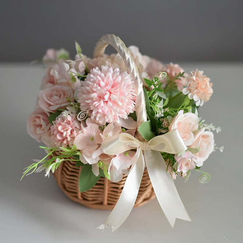 Rak penyimpanan buatan tangan, - Flower Girl Basket ulasan dan harga